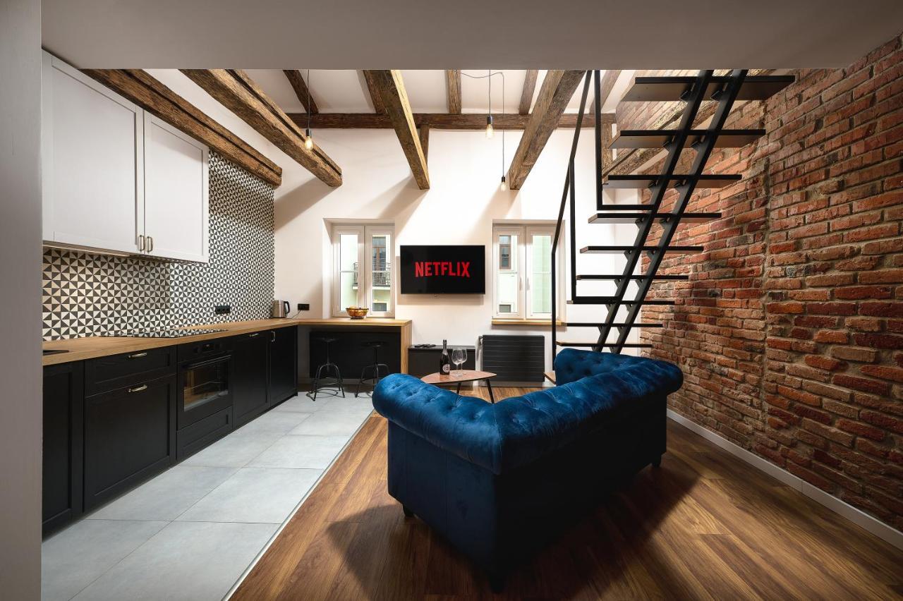 Apartamenty Piotrkowska 37 Loft W Centrum Lodzi Klimatyzacja Екстер'єр фото
